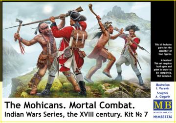 The Mohicans - Mortal Combat - Indian Wars Series (XVIII Century) - Kit 7 · MBO 35236 · Master Box Plastic Kits · 1:35 The Mohicans - Mortal Combat - Indian Wars Series (XVIII Century) - Kit 7 · MBO 35236 · Master Box Plastic Kits · 1:35