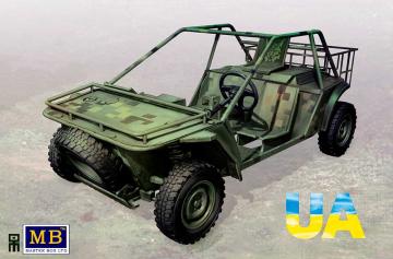 Buggy Mongoose - The Ukrainian Combat Vehicle - Basic version · MBO 35239 ·  Master Box Plastic Kits · 1:35