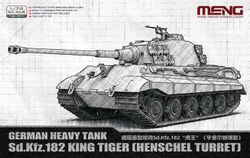 German Heavy Tank Sd.Kfz.182 King Tiger (Henschel Turret) &middot; MEN 72011 &middot;  MENG Models &middot; 1:72