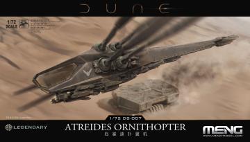 Dune Atreides Ornithopter · MEN DS007 ·  MENG Models · 1:72