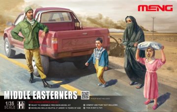 Middle Easterns in the Street &middot; MEN HS001 &middot;  MENG Models &middot; 1:35