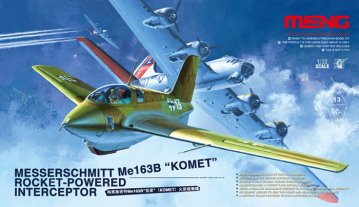 Messerschmitt Me163 B Komet Roket · MEN QS001 ·  MENG Models · 1:32