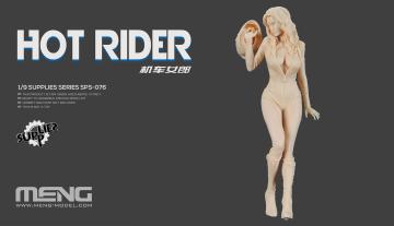 Biker-Girl (Resin) &middot; MEN SPS076 &middot;  MENG Models &middot; 1:9