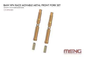 BMW HP4 RACE - Movable Metal Front Fork Set · MEN SPS085 ·  MENG Models · 1:9