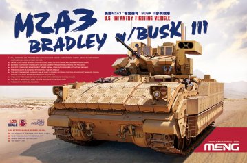 U.S. Infantry Fighting Vehicle M2A3 Bradley · MEN SS004 ·  MENG Models · 1:35