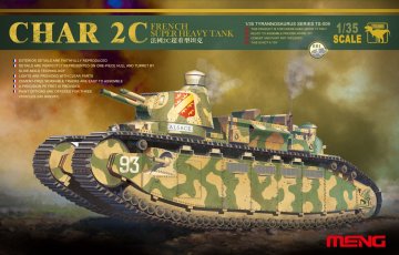 French super heavy tank Char 2C · MEN TS009 ·  MENG Models · 1:35