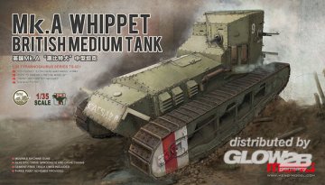 British Medium Tank Mk.A Whippet · MEN TS021 ·  MENG Models · 1:35