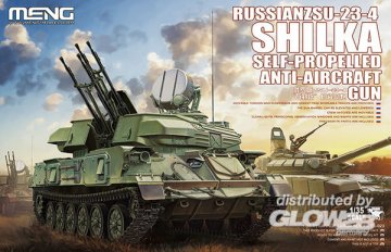Russian ZSU-23-4 Shilka Self-Propelled Anti-Aircraft Gun &middot; MEN TS023 &middot;  MENG Models &middot; 1:35