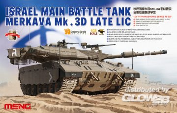 Israel Main Battle Tank Merkava Mk.3D Late LIC · MEN TS025 ·  MENG Models · 1:35