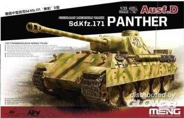 German Medium Tank Sd.Kfz.171 Panther Ausf. D · MEN TS038 ·  MENG Models · 1:35
