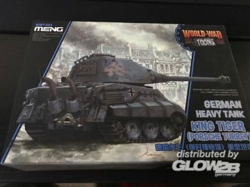 German Heavy Tank King Tiger (Porsche Turret)(cartoon model) · MEN WWT003 ·  MENG Models