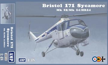 Bristol 171 Sycamore Mk.52/Mk.14/HR14 · MMR AMP48010 ·  Micro Mir · 1:48