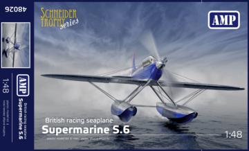 Supermarine S-6 British - Racing Seaplane · MMR AMP48025 ·  Micro Mir · 1:48