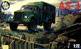 AS-3 on the GAZ-51 &middot; MW 7228 &middot;  Military Wheels &middot; 1:72