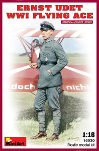 Ernst Udet WW1 Flying Ace · MA 16030 ·  Mini Art · 1:16
