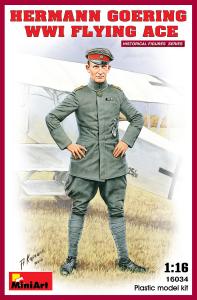 Figur Herm. Goering WWI Flieger-Ass · MA 16034 ·  Mini Art · 1:16