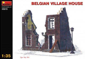 Belgisches Landhaus Ruine Halbrelief · MA 35015 ·  Mini Art · 1:35