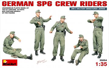 Deutsche SPG Crew Mitfahrer · MA 35054 ·  Mini Art · 1:35