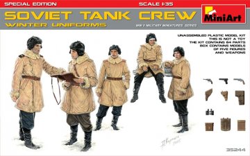 Soviet Tank Crew (Winter Uniforms) - Special Edition · MA 35244 ·  Mini Art · 1:35