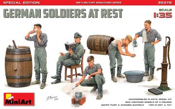 German Soldier at Rest - Special Edition · MA 35378 ·  Mini Art · 1:35