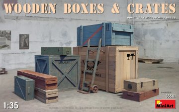 Wooden Boxes & Crates · MA 35581 · Mini Art · 1:35 Wooden Boxes & Crates · MA 35581 · Mini Art · 1:35