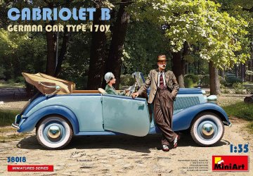 Cabriolet B German Car Type 170V · MA 38018 ·  Mini Art · 1:35