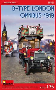 B-Type London Omnibus (1919) · MA 38031 ·  Mini Art · 1:35