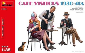 Cafe Visitors 1930-40s · MA 38058 ·  Mini Art · 1:35