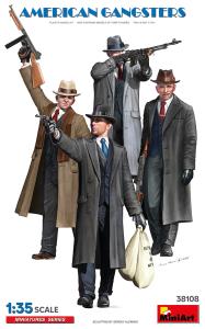 Amerikanische Gangster (4 Figuren) &middot; MA 38108 &middot;  Mini Art &middot; 1:35