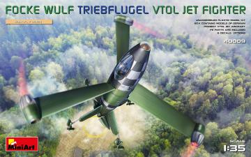 Focke Wulf Triebflgel (VTOL) Jet Fighter · MA 40009 ·  Mini Art · 1:35