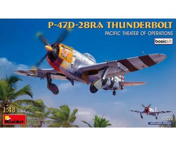 P-47D-28RA Thunderbolt - Basic Kit · MA 48022 ·  Mini Art · 1:48