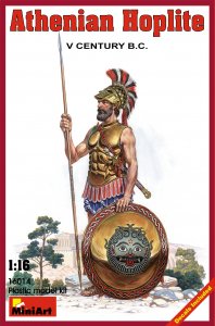 Athenischer Hoplite V. Jhdt.v. Chr. &middot; MA 16014 &middot;  Miniart &middot; 1:16