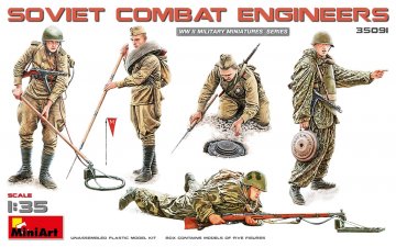 Soviet Combat Engineers &middot; MA 35091 &middot;  Miniart &middot; 1:35