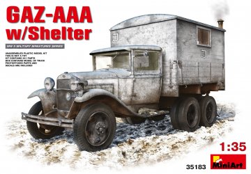 GAZ-AAA with Shelter · MA 35183 · Miniart · 1:35 GAZ-AAA with Shelter · MA 35183 · Miniart · 1:35