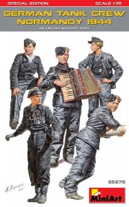 German Tank Crew (Normandy 1944) - Special Edition &middot; MA 35275 &middot;  Miniart &middot; 1:35