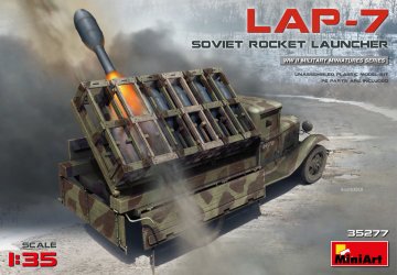 Soviet Rocket Launcher LAP-7 &middot; MA 35277 &middot;  Miniart &middot; 1:35