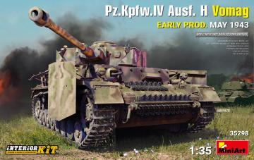 Pz.Kpfw.IV Ausf. H Vomag. Early Prod. (May 1943) Interior Kit · MA 35298 · Miniart · 1:35 Pz.Kpfw.IV Ausf. H Vomag. Early Prod. (May 1943) Interior Kit · MA 35298 · Miniart · 1:35