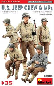 U.S. Jeep Crew & MPs. - Special Edition &middot; MA 35308 &middot;  Miniart &middot; 1:35
