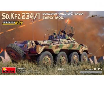 Sd.Kfz 234/1 schwerer Panzersp�hwagen (2cm) Early Mod. Interior Kit &middot; MA 35410 &middot;  Miniart &middot; 1:35