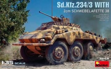 Dt. Sd.Kfz.234/3 2cm Lafette 38 &middot; MA 35431 &middot;  Miniart &middot; 1:35