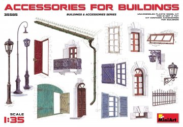 Accessories for Buildings &middot; MA 35585 &middot;  Miniart &middot; 1:35