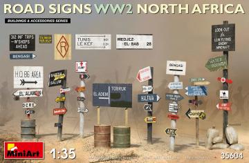Road Signs WW2 (North Africa) &middot; MA 35604 &middot;  Miniart &middot; 1:35