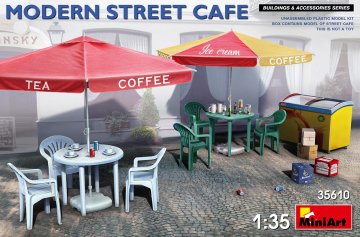 Modern Street Cafe &middot; MA 35610 &middot;  Miniart &middot; 1:35