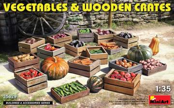 Vegetables & Wooden Crates &middot; MA 35629 &middot;  Miniart &middot; 1:35