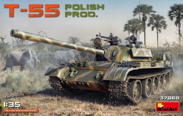 T-55 Polish Production &middot; MA 37068 &middot;  Miniart &middot; 1:35