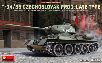 T-34/85 Tsch. Prod. Sp�te Produktion &middot; MA 37078 &middot;  Miniart &middot; 1:35