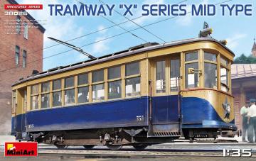 Tramway X-Series. Mid Type &middot; MA 38026 &middot;  Miniart &middot; 1:35