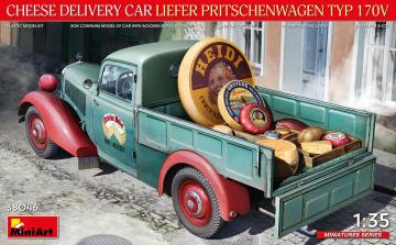Cheese Delivery Car Liefer Pritschenwagen Typ 170V &middot; MA 38046 &middot;  Miniart &middot; 1:35