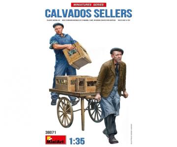 Calvados-Verk�ufer (2 Figuren) &middot; MA 38071 &middot;  Miniart &middot; 1:35