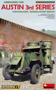 Austin Armoured Car 3rd Series:Czechoslovak,Russian,Soviet Service - Interior Kit &middot; MA 39007 &middot;  Miniart &middot; 1:35